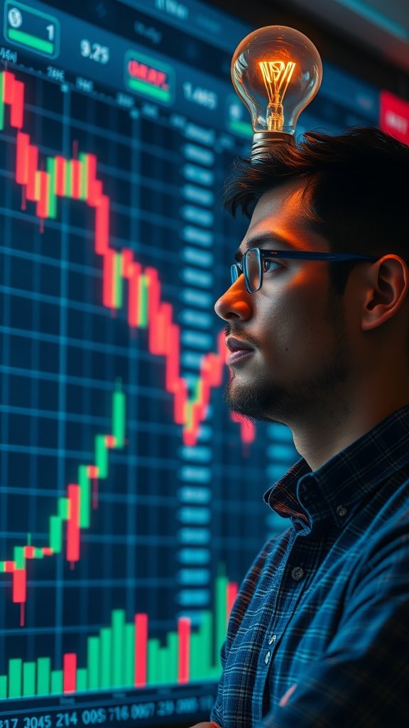 The Intelligent Investor book by Benjamin Graham with glasses and notepad on a wooden surface